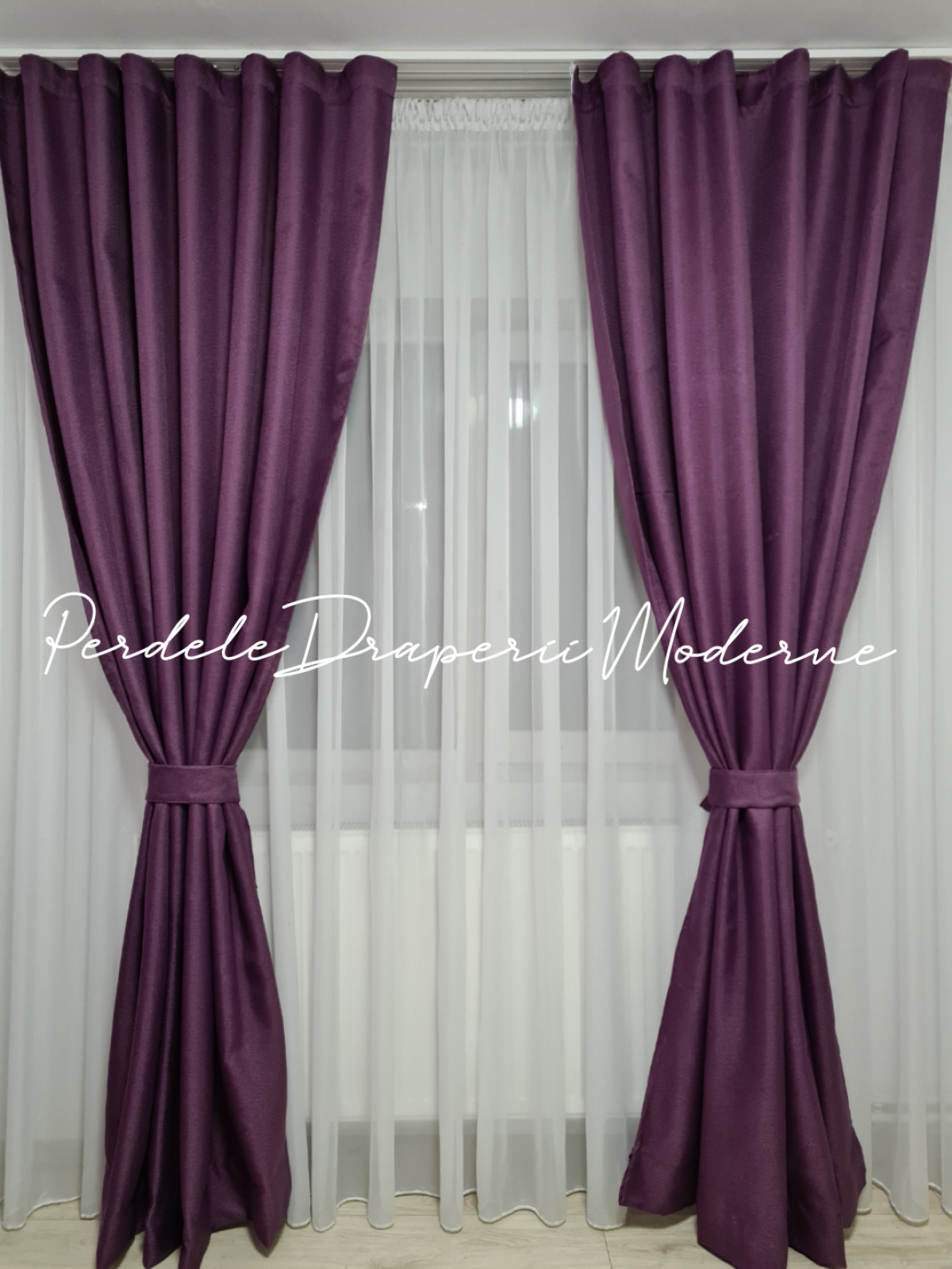Draperie in rustic,mov imagine 2