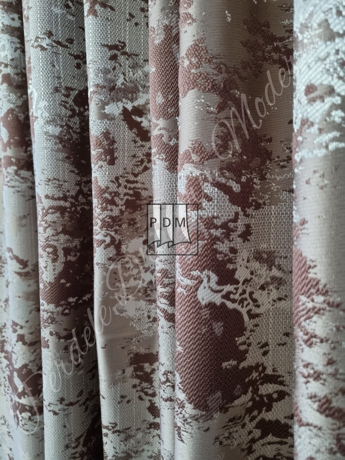 Draperie saten,maro degrade imagine 4