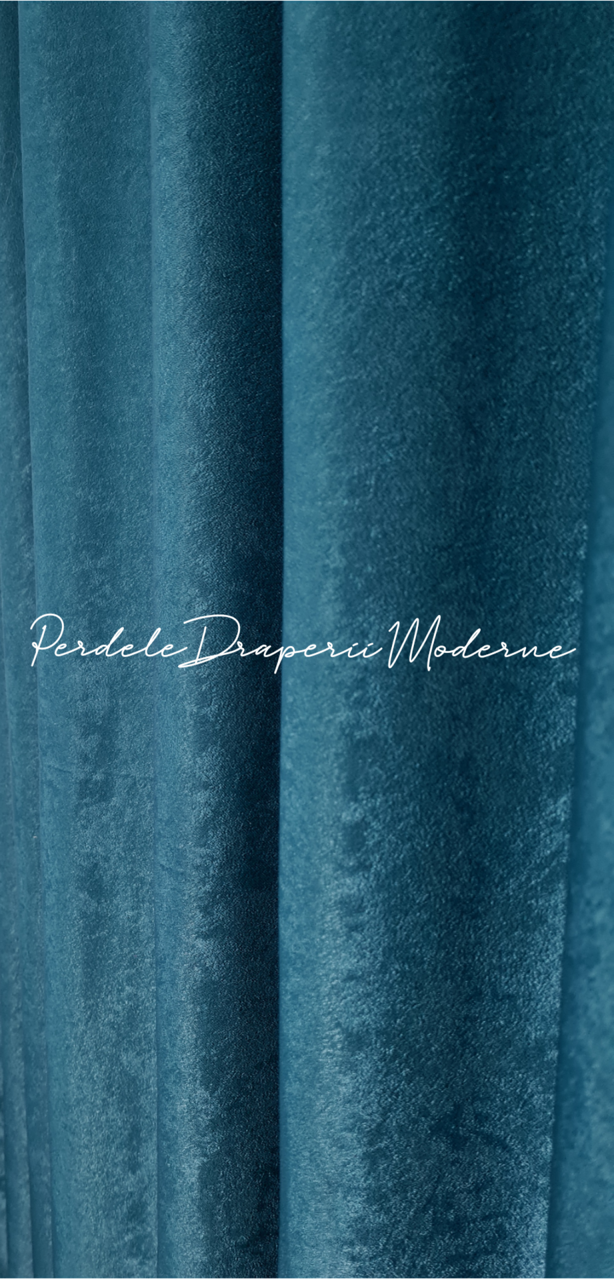 Draperie soft,turqoise imagine 4